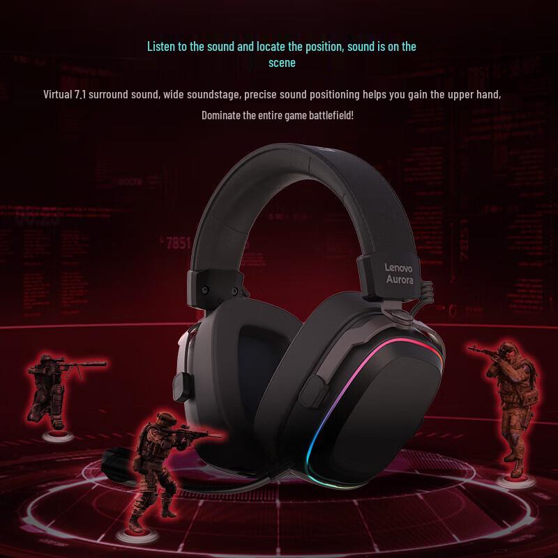 Lenovo GH10 4-Mode 7.1 Surround Gaming Headset