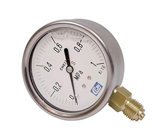 Cein Japan Pressure Glycerin-Filled Gauge, 0-1MPa, 19-940-2103