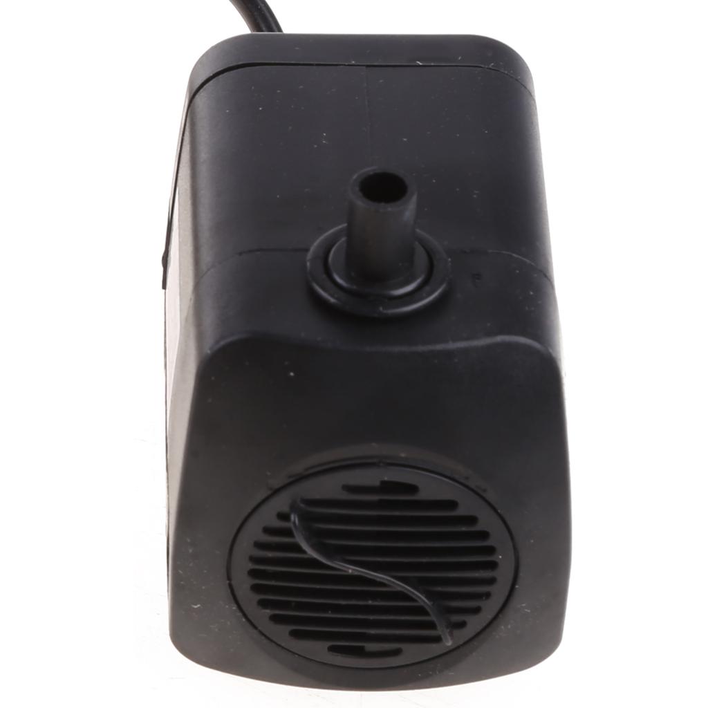 Mini Aquarium Pump Ultra Quiet Submersible Pump for Aquarium Fish Tank Fountain Hydroponics 220V 15W EU Plug 800L/H