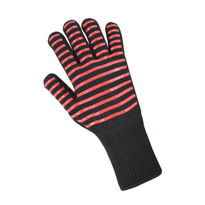 Heat-Resistant Flame Retardant Silicone BBQ Oven Gloves