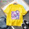 Children's Clothing KPop Demon Hunters Fashion Casual Tops O-Neck Short Sleeve Girls Boys K-Pop Demon Hunters Fans Gift T-shirt