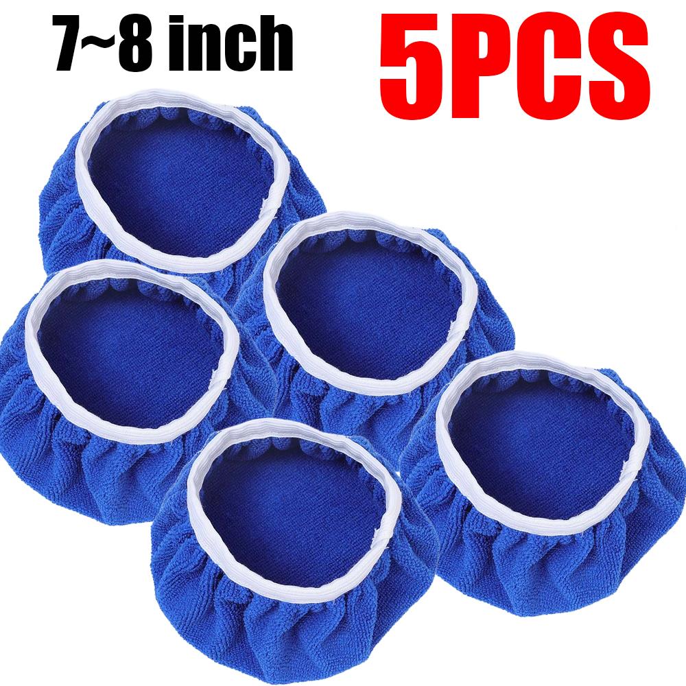 

5-10 дюймов автомобильный восковой полировальный рукав микрофибровый полировальный диск моющий буфер восковой рукав для ухода за кузовом автомобиля чистящие принадлежности