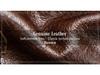 Black Angel Retro Crazy Horse Leather Tri-Fold Men's Wallet - Horizontal Design