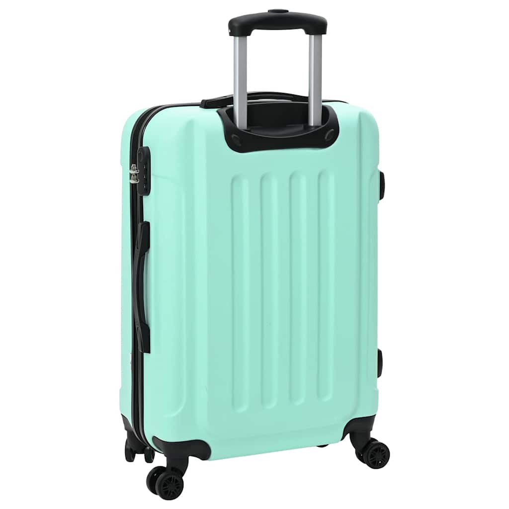 3 Piece Luggage Set in Mint Green 50 x 31 x 78 cm ABS Plastic