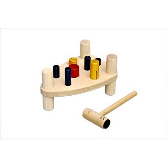 Mori no Hammer Toy Made Japan Building Blocks Wood Education Educational Domestic Christmas Gift Present Birthday Cute Girl Boy