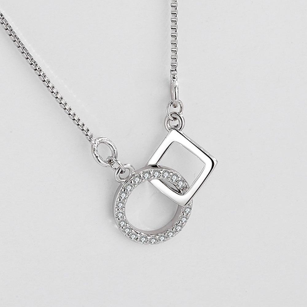 Lindon Women Necklace Pendant Copper Alloy Zircon For Women Wedding Party Fashion Gift