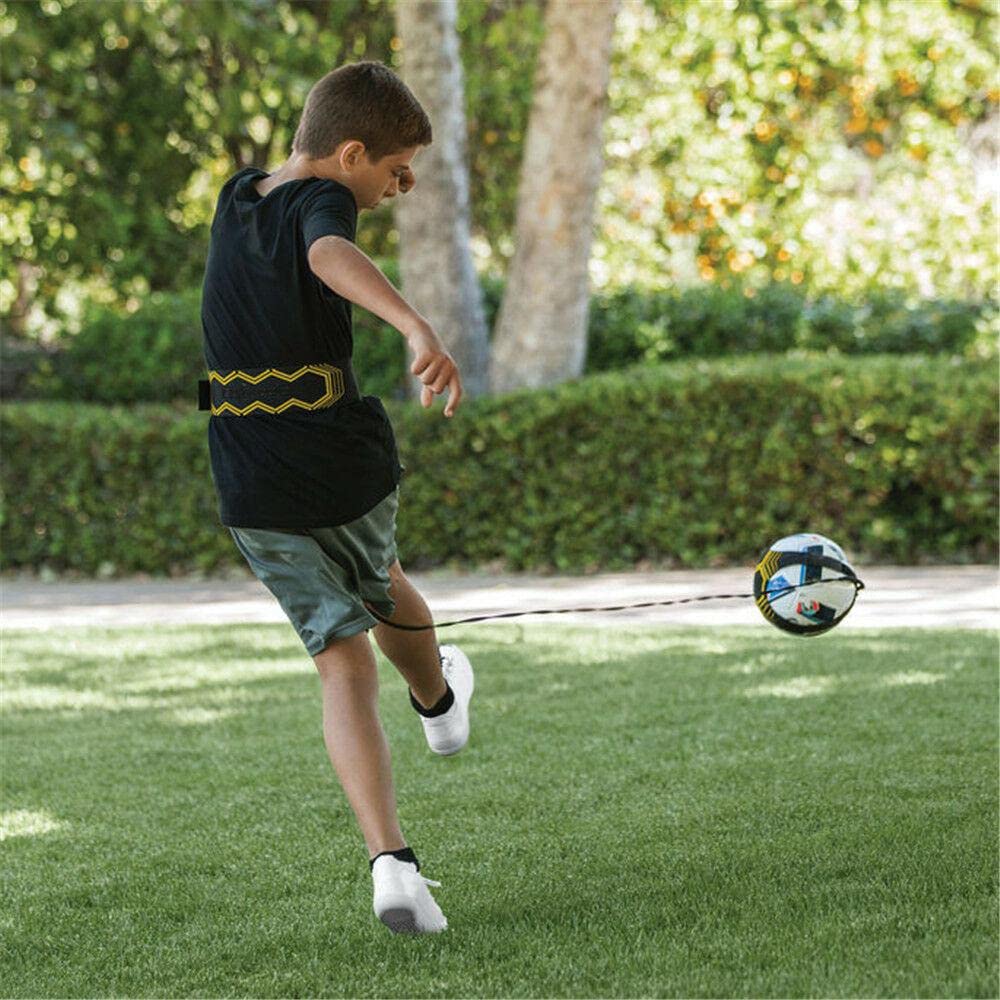 Durikant Soccer Practice Ball Ball Become a Adjustable Size Ball for and Soccer Practice Soccer Outdoor Fitness Kick, Return, Star, Trainer, Shooting,