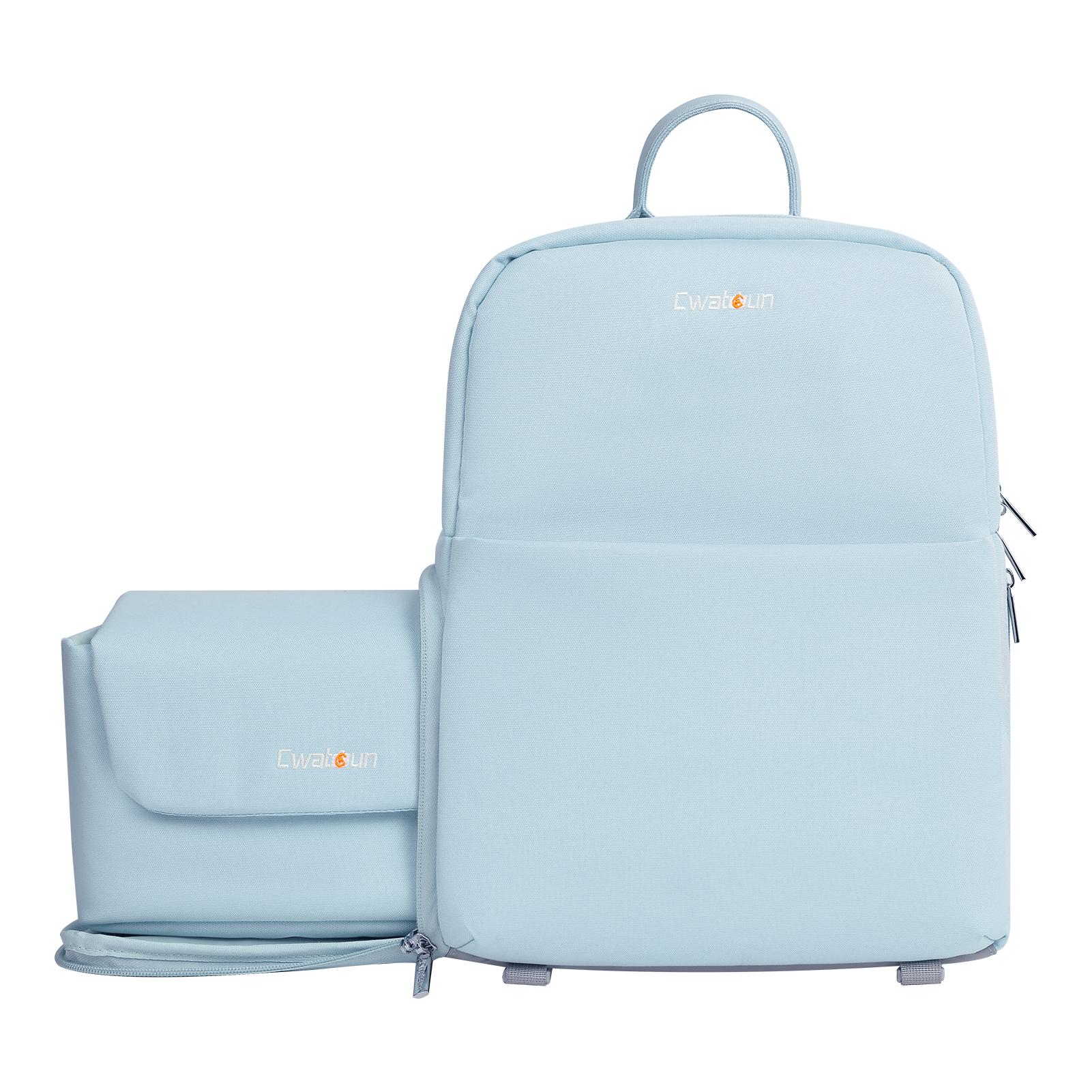 Cwatcun Hüftkameratasche Wasserabweisend - Bauchtasche Für DSLR Kameras, Wandern & Reisen