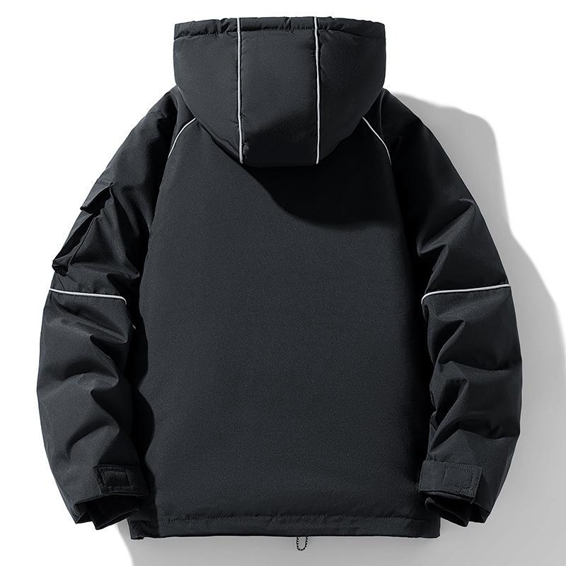 Winter Short Down Jacket Men's Cold-proof and Wind-resistant Wear-resistant Jacket Men and Women's Couples Universal Tops