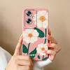 Case For OPPO A79 A2 5G Flower Soft Liquid Silicone Camera Lens Protection Phone Shockproof Back Cover For OPPO A79 A2 Funda