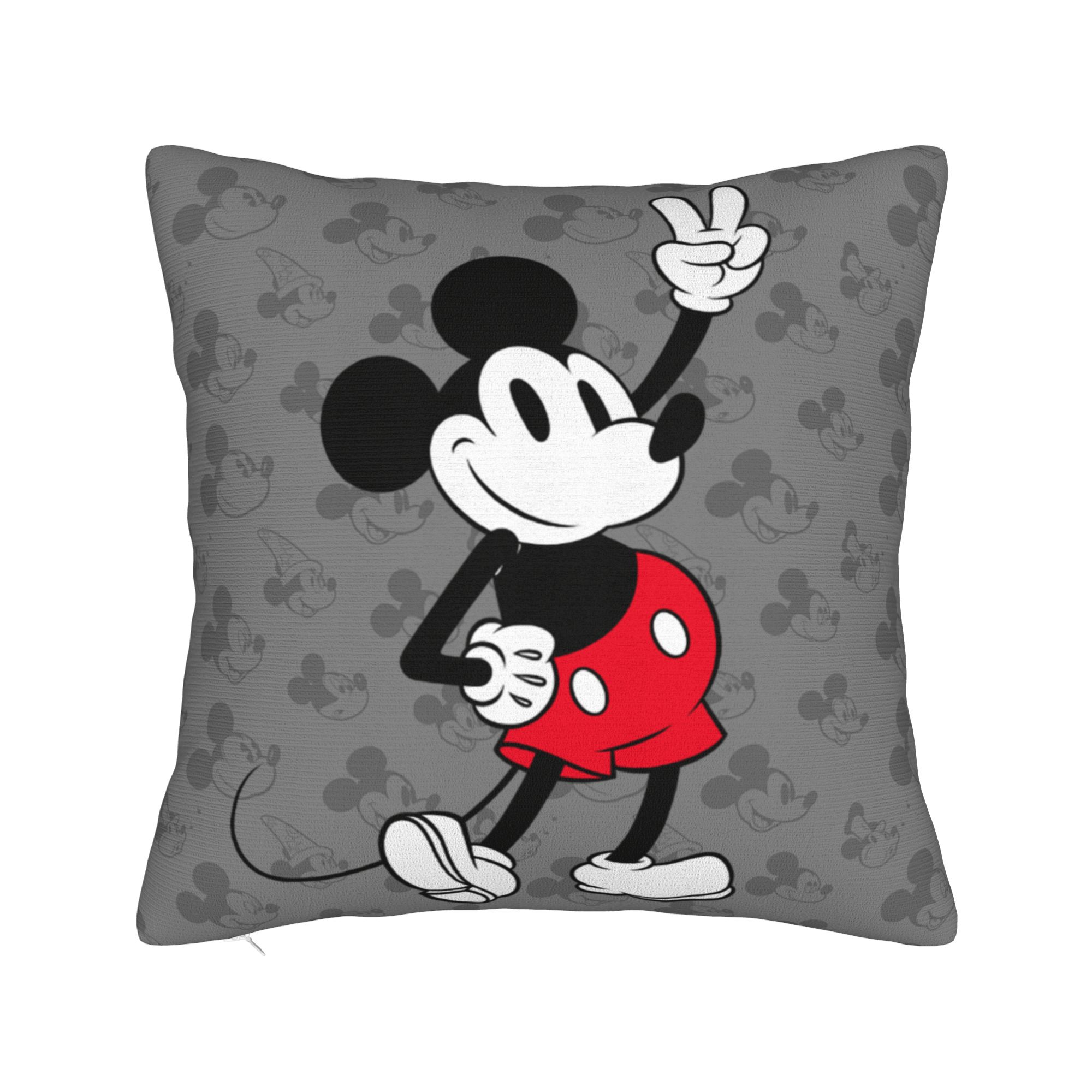 

Mickey Minnie Cartoon Pillowcase Polyester Cushion Cover Decorative Pillow Case Cover Home Zipper 18 30cmx30cm