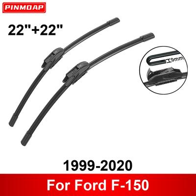 Car Wiper for Ford F-150 1999-2020 22" + 22" Front Rear Wiper Blades Brushes Cutter Accessories 1999