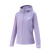 Running Series Letter Zipper Hooded Versatile Casual Cardigan Jacket Women Jackets Aviation-Purple AFYV002-4