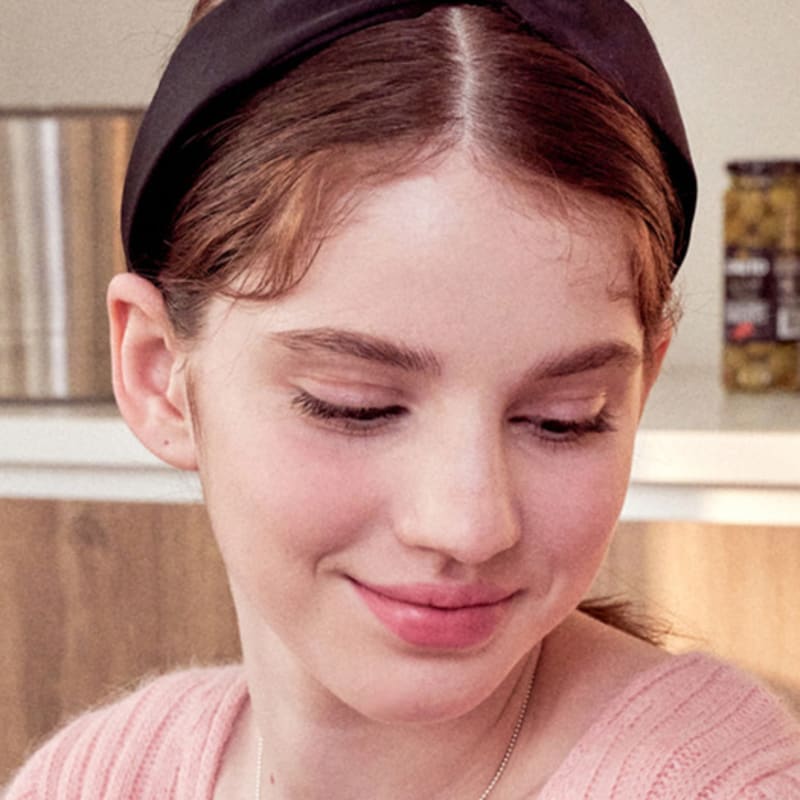 

ENGBROX мудрость узел повязка для волос_черный black