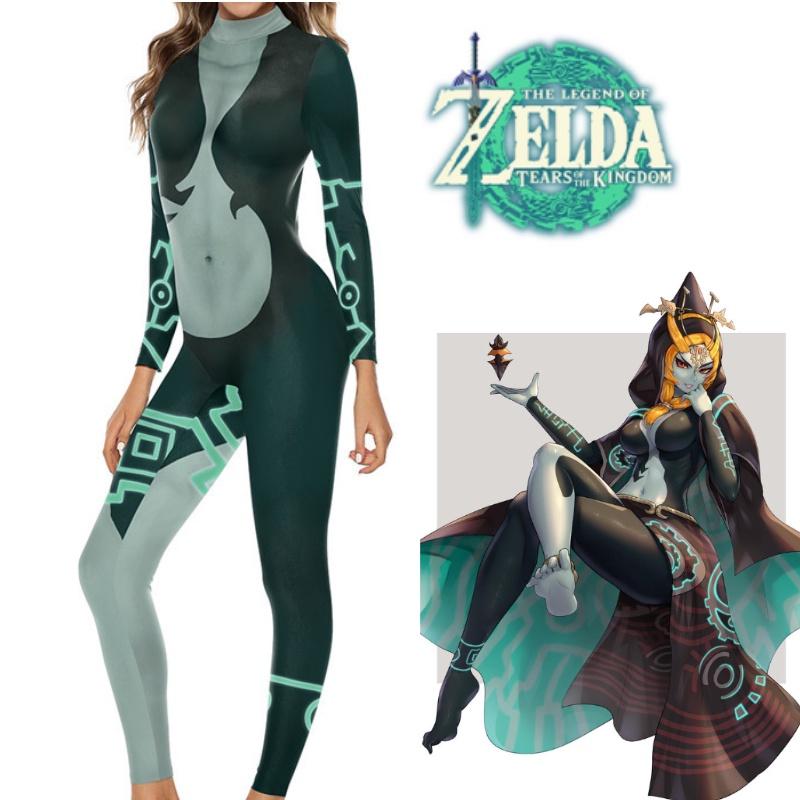 Legend Of Zelda Twilight Princess Cosplay Bodysuit Anime Film Rollespillkostyme