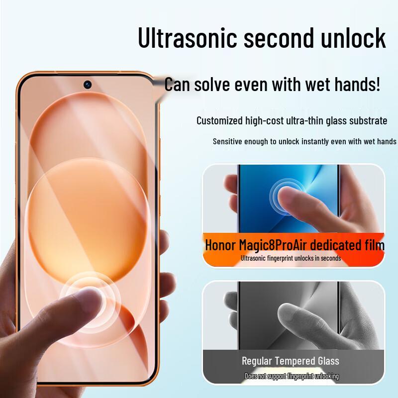 Smorss HONOR Magic8 Pro Air Tempered Glass Screen Protector