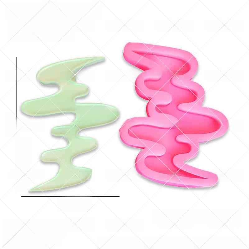 Plastic Baking Tools Cake Decoration Ornaments Fortune Happiness Longevity Spring Loaded Cutting Mold Sugar Art Moulds