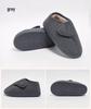 Winter Non-Slip Cotton Slippers for Middle-aged and Elderly - Plush, Warm, Thick Sole for Men and Women