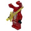 Ninja Warrior Superhero Doll With Weapon Single Building Block Assembly Toy