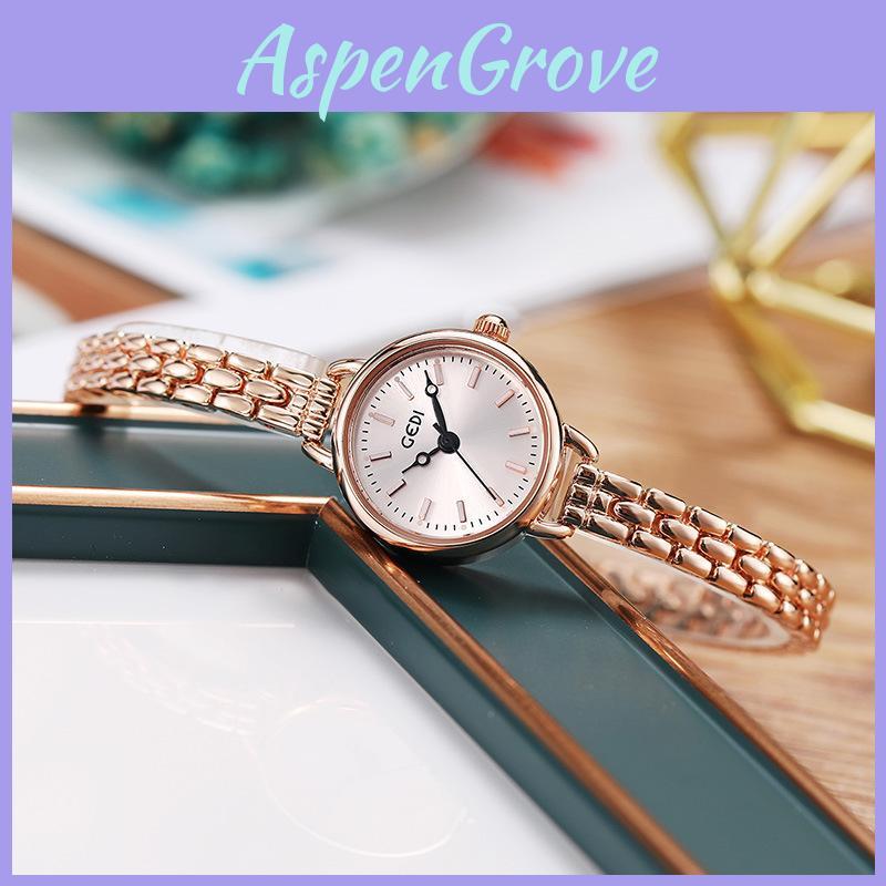 Gadi Womens Minimalist Korean Style Alloy Waterproof Quartz Watch With Elegant Strap For Casual Wear