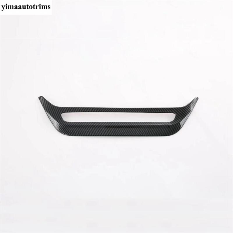 Gear Panel / Dashboard Frame / Window Lift /Navigation Strip Cover Trim For BMW X3 iX3 X4 G01 Carbon Fiber Accessories