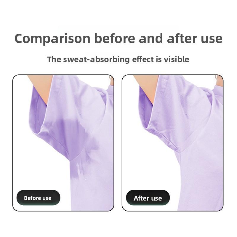 Underarm Cotton Micro-porous Sweat-absorbing Pad Absorbs Sweat In Summer To Separate Sweat Stains, Washable Mesh Cotton Pad Vest