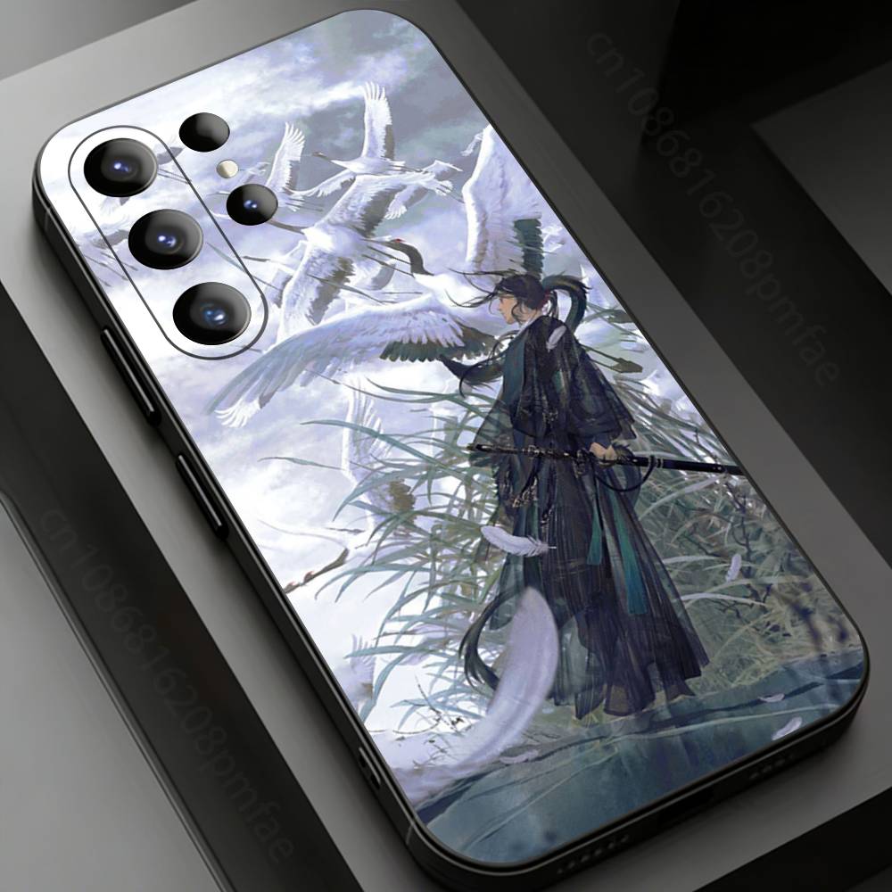 Chinese Martial Arts Heroes Phone Case for Samsung Galaxy S20,23 Ultra S24,22 Plus S25,26,21FE TPU Cover