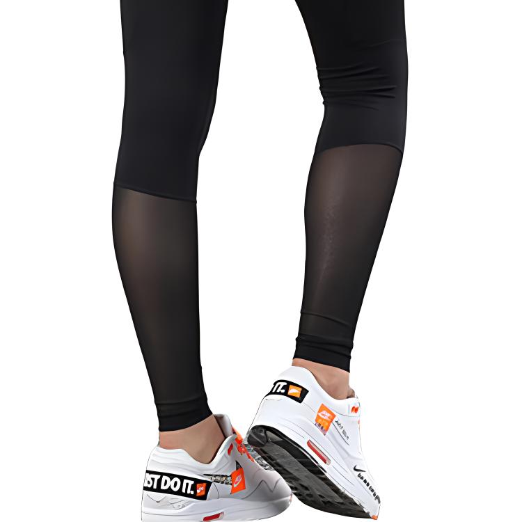 Nike Leggings da Allenamento Yoga a Vita Alta Leggings da Donna Neri AQ0027-010