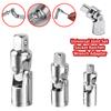 Universal Joint Set Ratchet Angle Extension Bar Socket Adapter Manual and Pneumatic Flexible Adapter Socket Tools