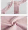 Laisve Low Neck Ribbed Layering Basic Sleeveless Tank Size M Women's Camisole, Knit, Sexy, Open-Neck, Top, Top, Top, Ribbed, Slimming, Pink,