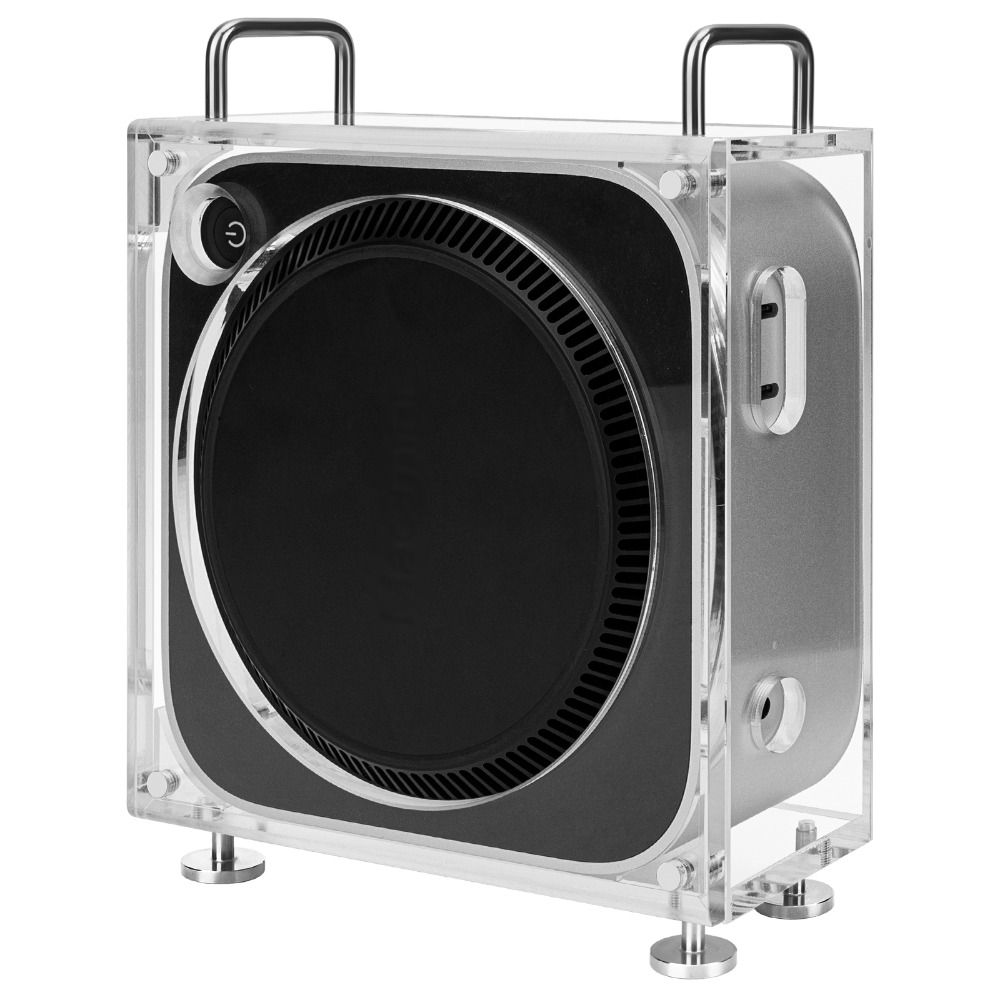 

Прозорий чохол для хоста, пилозахищений захисний корпус для настільного комп’ютера Mac Mini M4/M4 Pro 2024