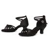 Mid Heel Women's Girls Ball Party Latin Salsa Tango High Heel Dancing Shoe Slip Dance Shoes Heeled 5CM
