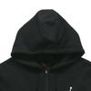 Jordan Logo Print Fleece Hooded Sweatshirt Jacket Men Tops Black CK1353-011