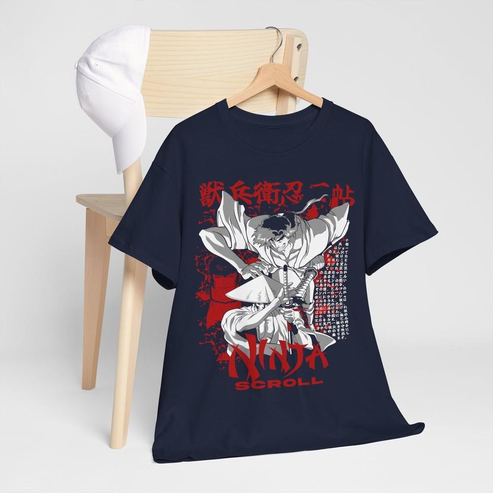 Samurai Champloo TShirt Horror Anime Walk Mugen Jin Fuu Kasumi Scrol Gift M