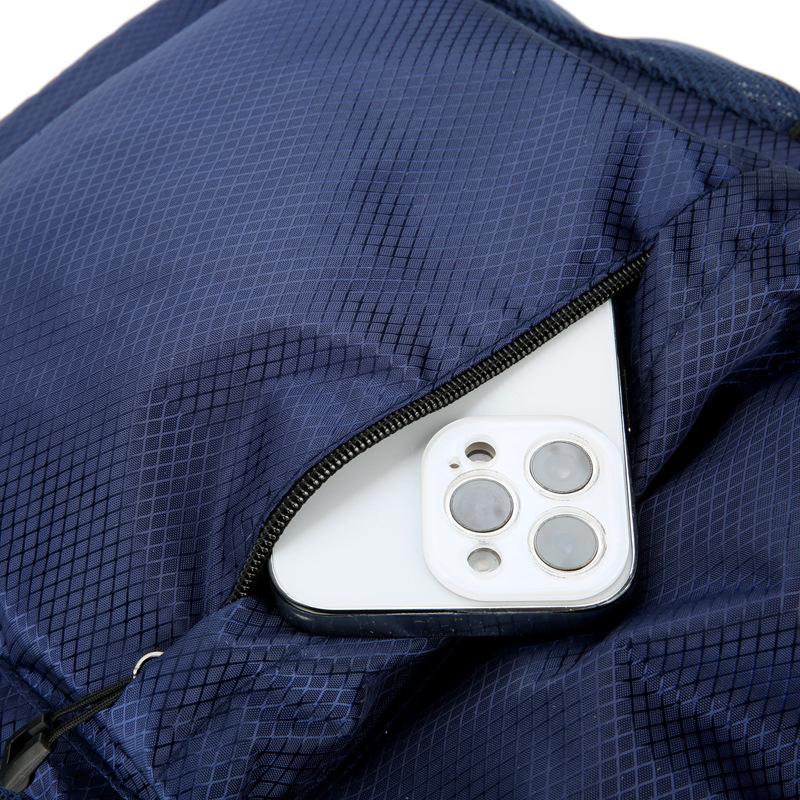 Herren Fitness Basketball Kordelzug Rucksack - Großes Fassungsvermögen, Wasserabweisend, mit Logodruck