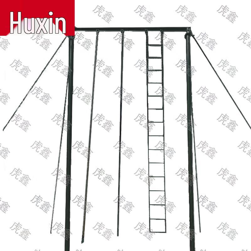 Outdoor Three-in-One Fitness Climbing Frame