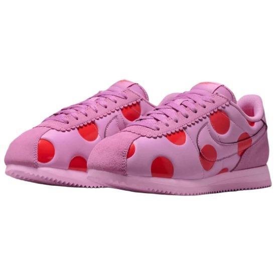 Nike Cortez Polka Dots Light Magenta Women Sneakers Pink Bright-Crimson IR1332-500