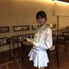 Early spring college style striped shirt dress women's new summer small Korean waist and thin skirt