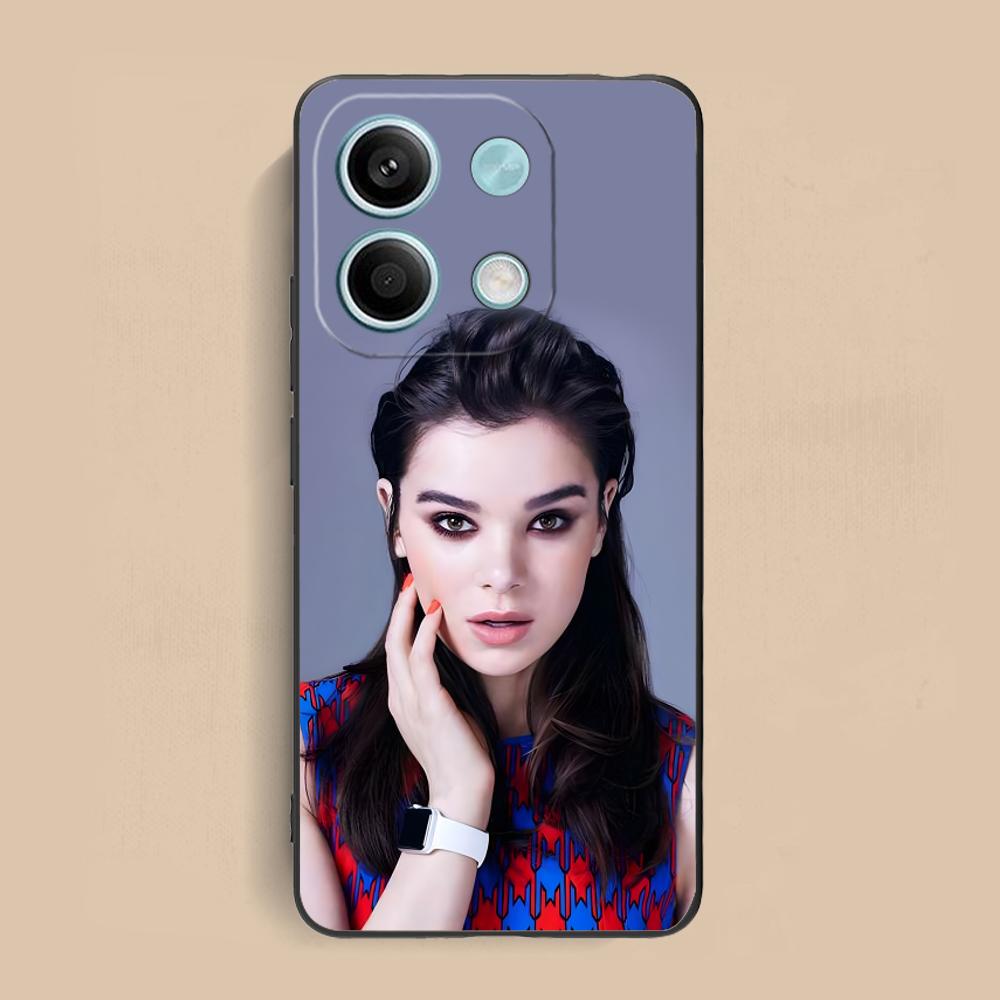 Hailee Steinfeld Matte TPU Mobile Phone Case for Xiaomi Redmi 15 14 13 12 A5 3 2 1 C Plus 4G 5G Colorful Printing Cover