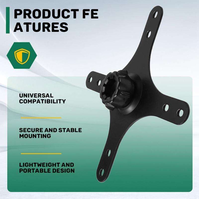 Tragbare Monitore Montagehalterung Platte Schraubenloch 100x100mm Wandhalterung Halter Monitore Montageplatte Ersatz