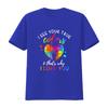 I See Your True Colors Puzzle World Autism Awareness Month T Shirt Women Tops vintage Washed Unisex Stretched streetwear Casual
