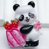 10 Pcs New Cute Cartoon Cake Strawberry Panda Flat Back Resin Scrapbooking DIY Jewelry Hairpin Craft Decoration Accessories
