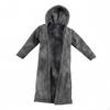 1/12 Scale Hooded Coat Figure Trench Miniature for Hobbyists, Diorama Display, Toy Collection