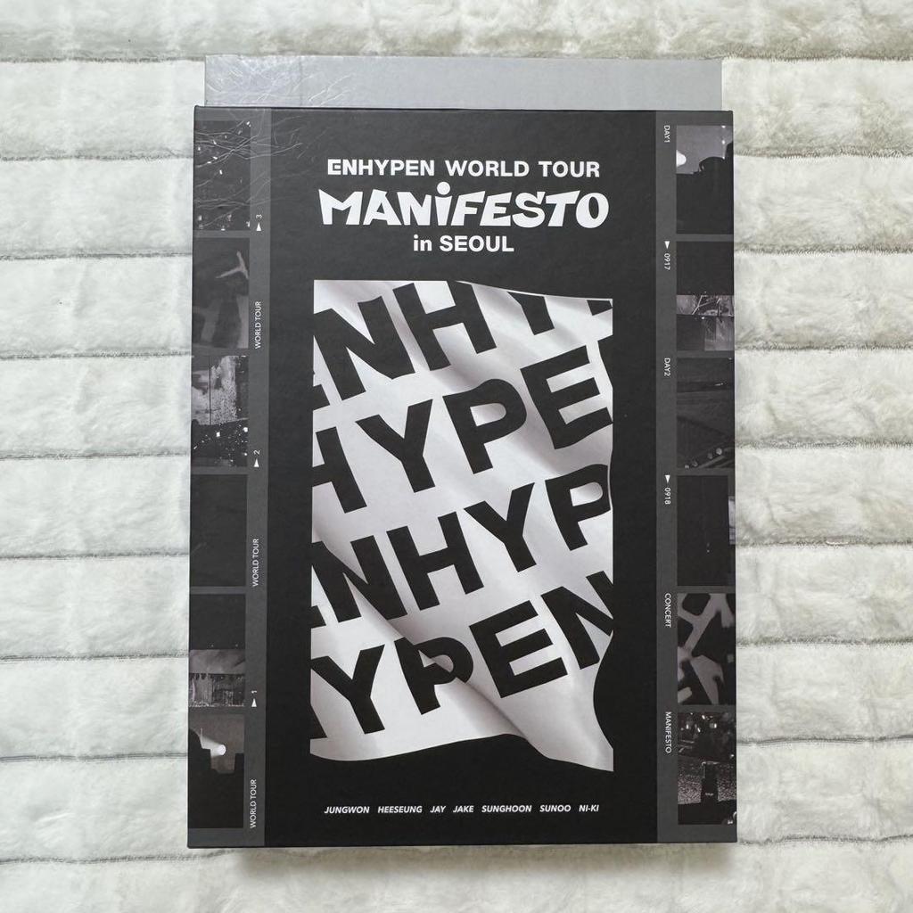 [USED] Enhypen Manifesto Seoul Concert DVD