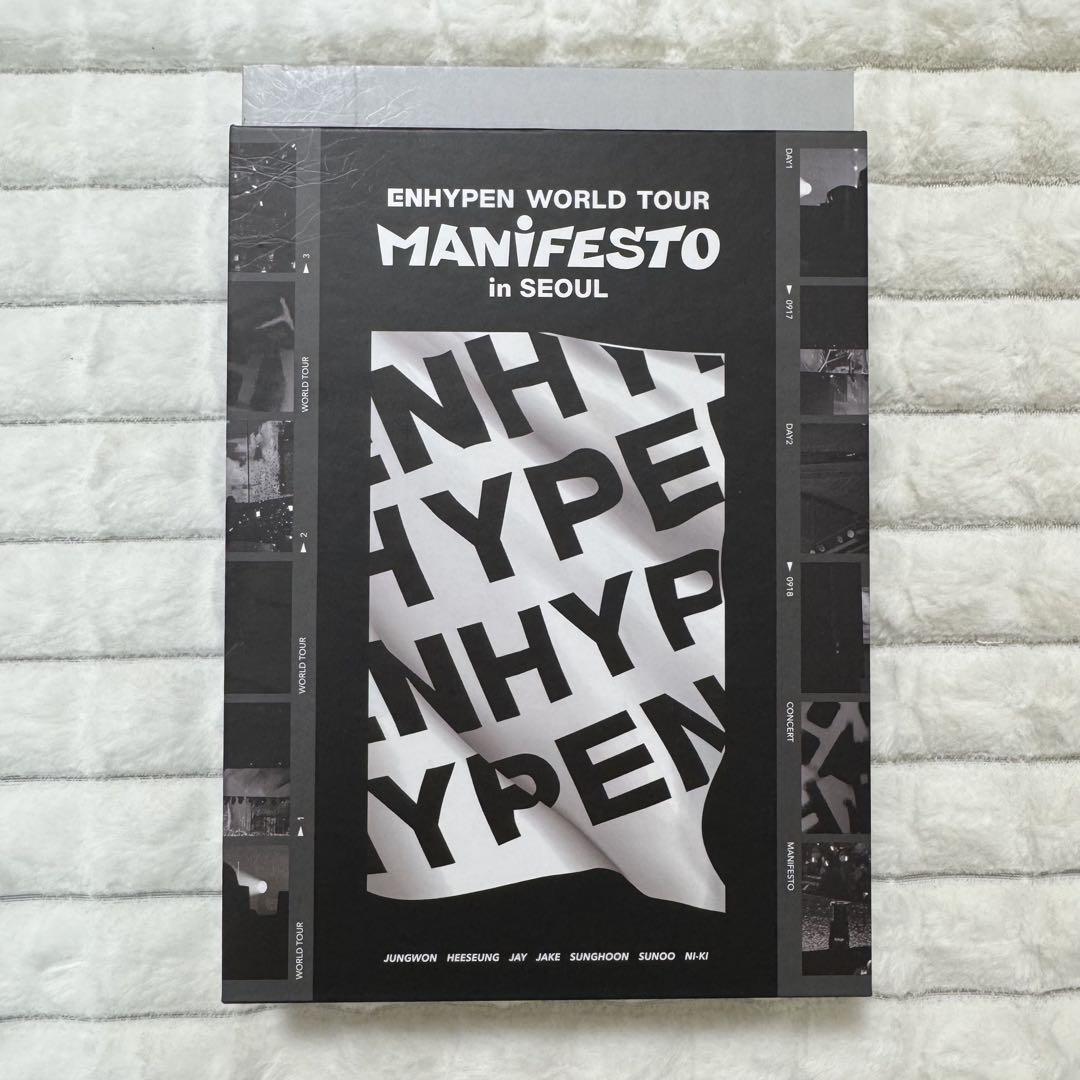 

[USED] Enhypen Manifesto Seoul Concert DVD
