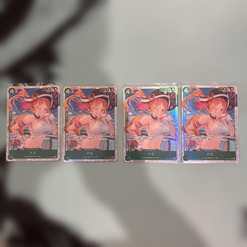 Used One Piece Card Game 16.5 Environment Tier 1 Red Green Luffy Deck Parts