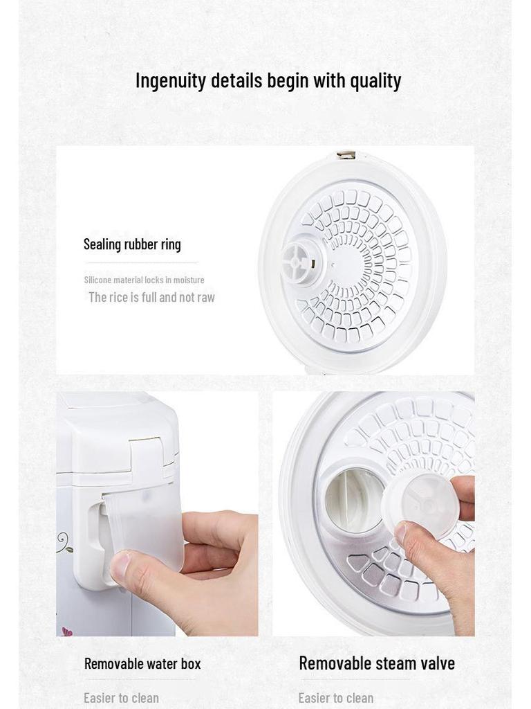 Classic Multi-Function Rice Cooker, Household Large Capacity, 2L/3L/4L/5L, Automatic Small & Versatile Cooker