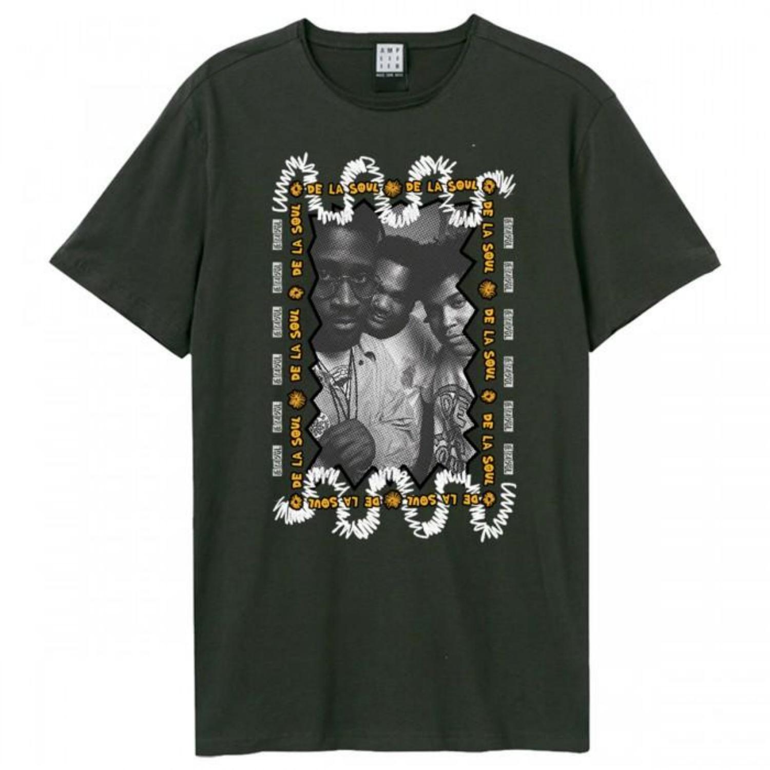 Amplified Unisex Adult Core Photo De La Soul T-Shirt S
