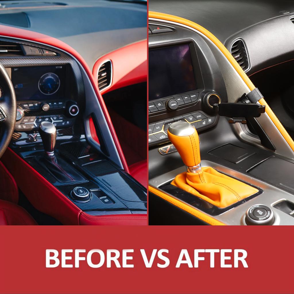 Auto Mobile Phone Holder GPS Mount Bracket Stander  For Chevrolet Corvette C7 2014-2019 Adjustable Car Mobile Phone Holder