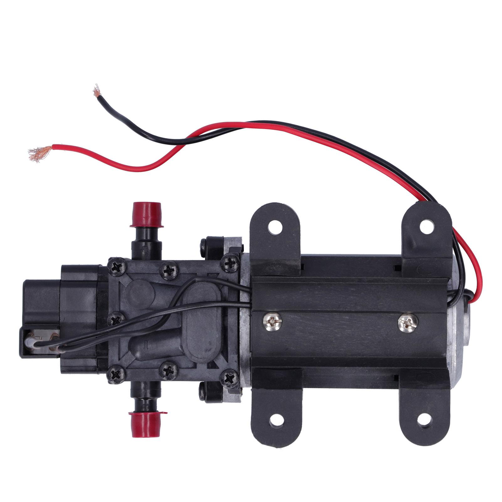48V 120W NaIntelligente Membraanpomp, Automatische Drukregeling, Membraan , 7,0 L/min, Hogedrukpomp met Overdrukbeveiliging f